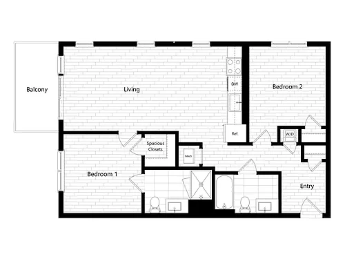 Floor plan A34D