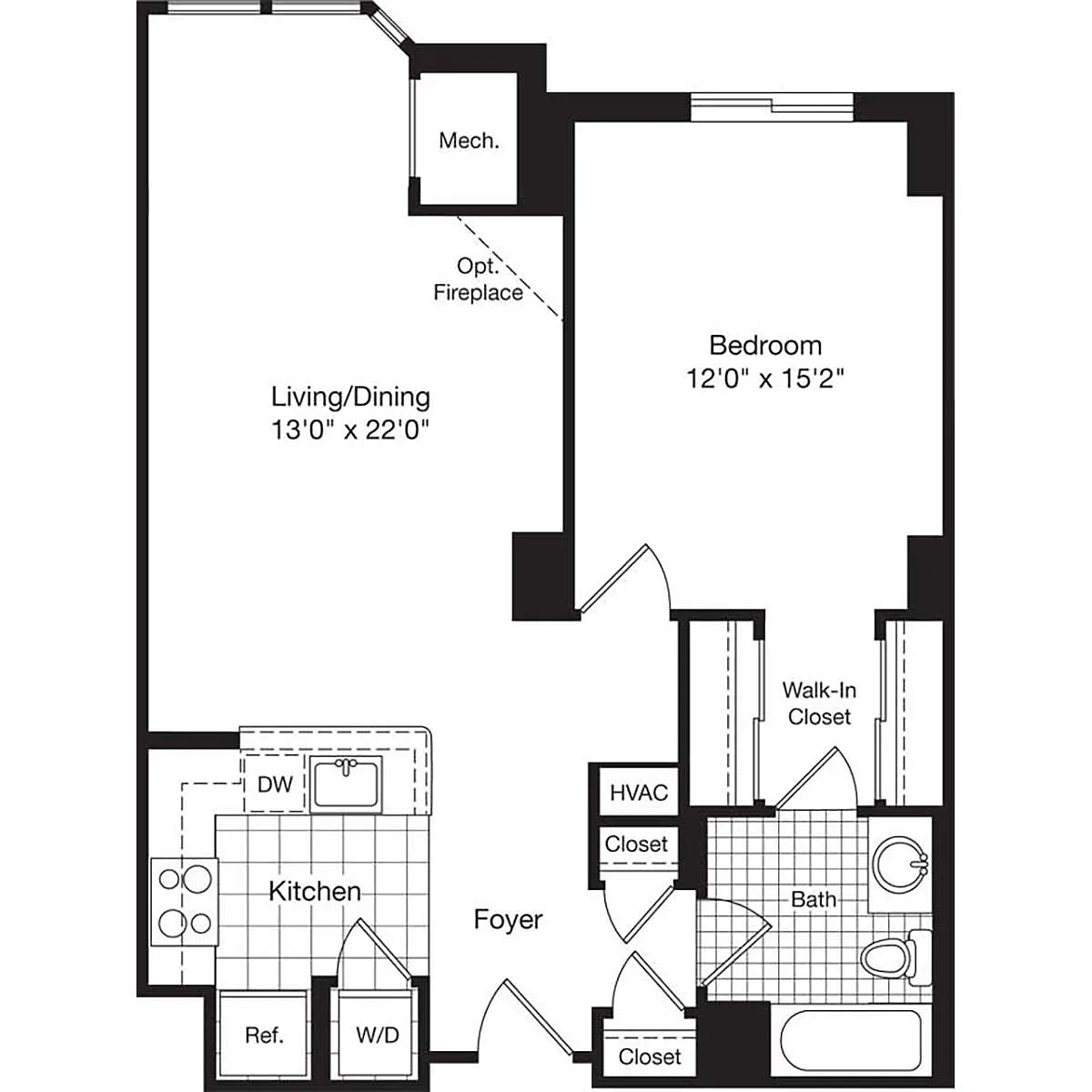 Floor plan 740-A