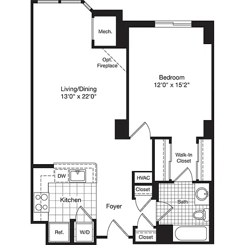 Floor plan 740-A