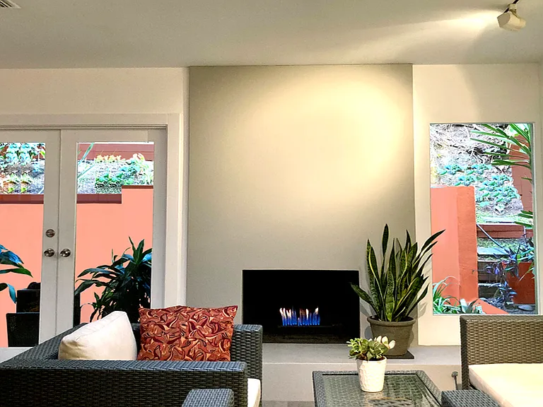 Living Room Towards Back Patio