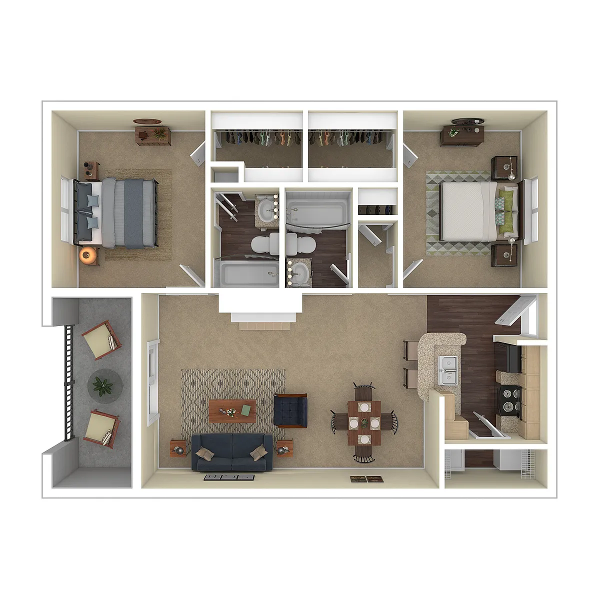Floor plan B4 Hudson Upgrade