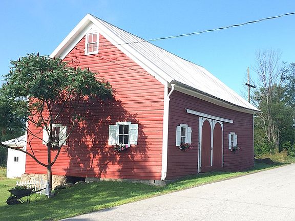 Barn view from front porch.