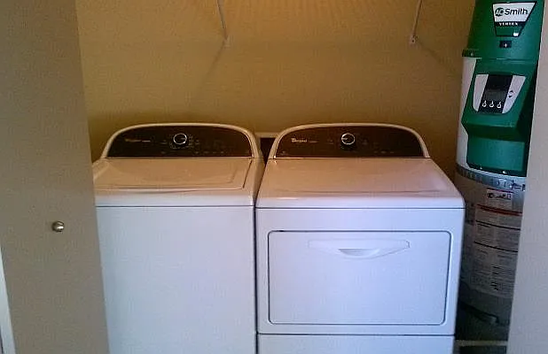 Washer and dryer
