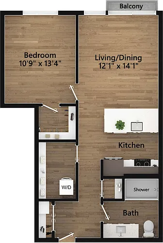 Floor plan 1011
