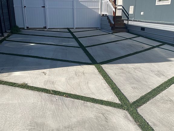 custom designed 4 car driveway