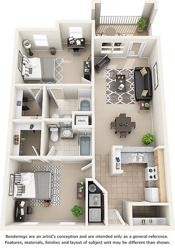 Floor plan Waterton