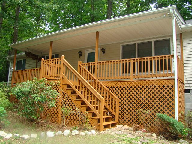 Front - Large country porch