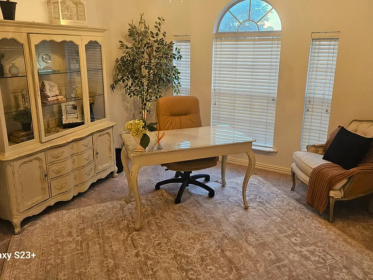 Office/Study or 4th Bedroom. Has a full closet.