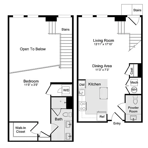Floor plan A-11a Loft