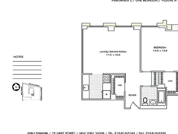 2nd image of 75 West St APT 9J