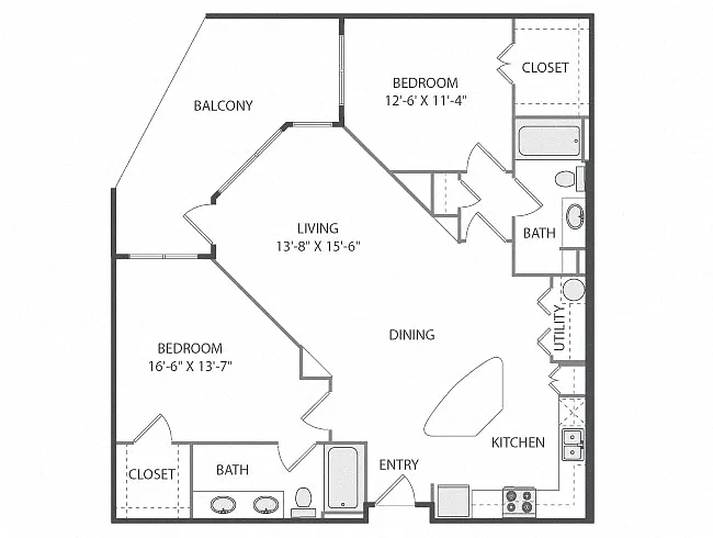Floor plan Hancock