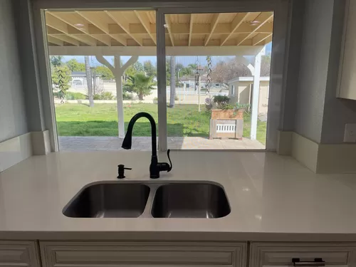 Kitchen with a view to the large backyard - 5931 Jadeite Ave