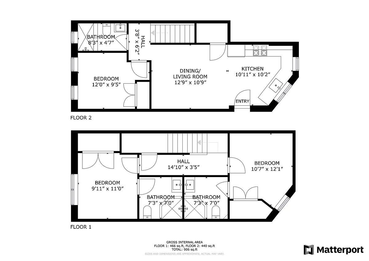 Floor plan 1533 Sydenham