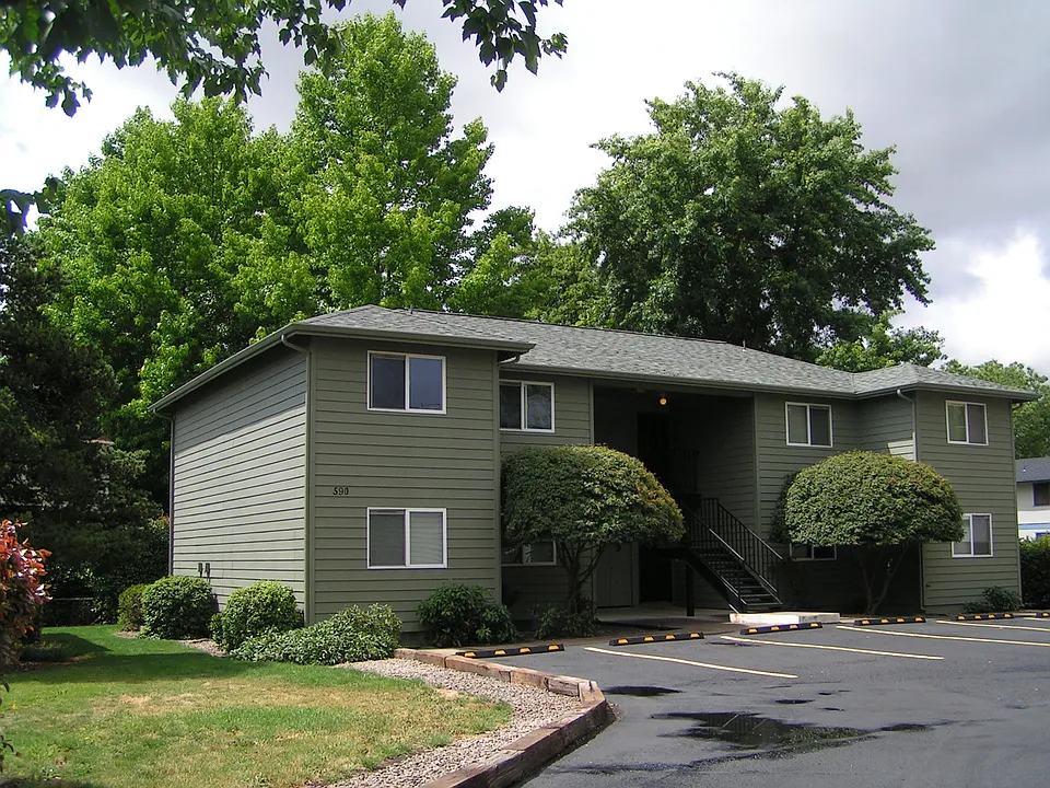 Front of building