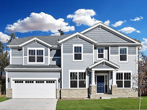 Jericho II with Craftsman elevation by William Ryan Homes