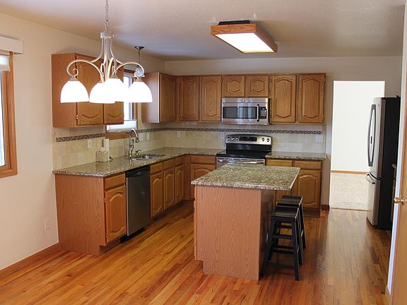 kitchen with granite counter