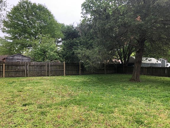 Large, fenced private yard...