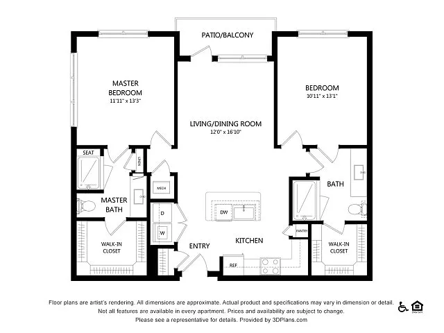 Floor plan B1E