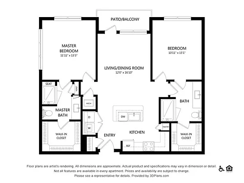 Floor plan B1E