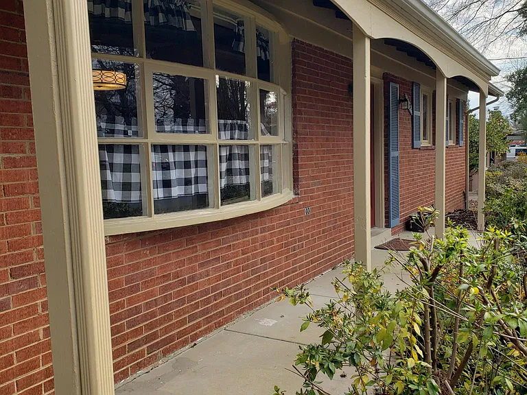 Front porch .