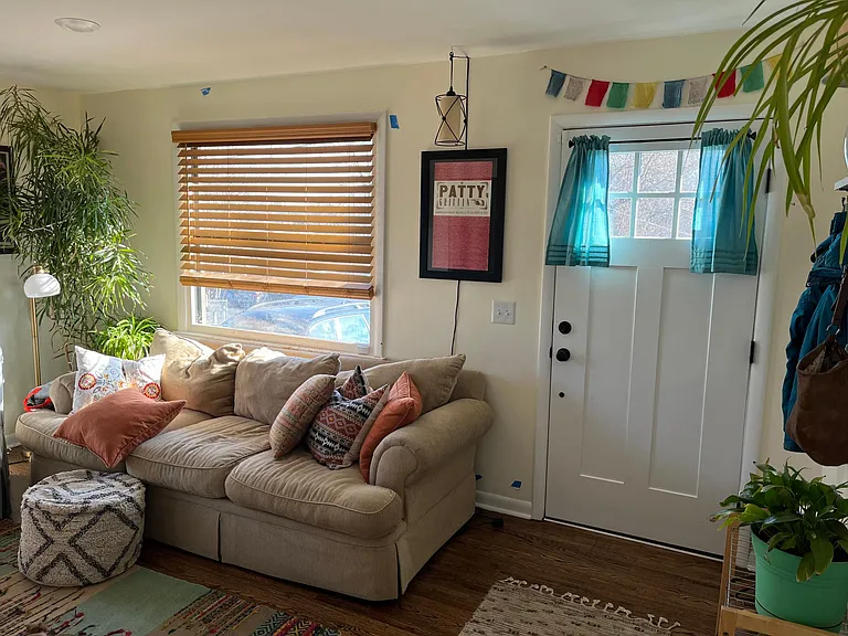 living room / front door