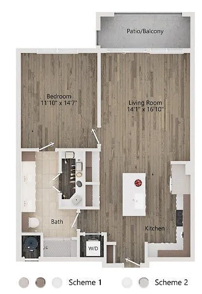 Floor plan A3d