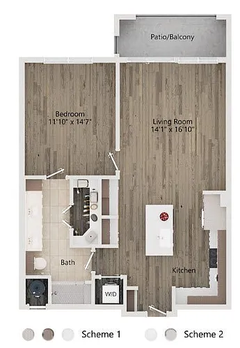 Floor plan A3d