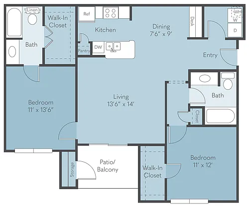 Floor plan B2