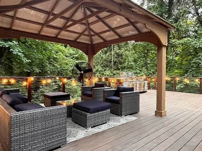 Outdoor seating