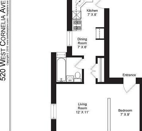 2nd image of 514 W Cornelia Ave #1L