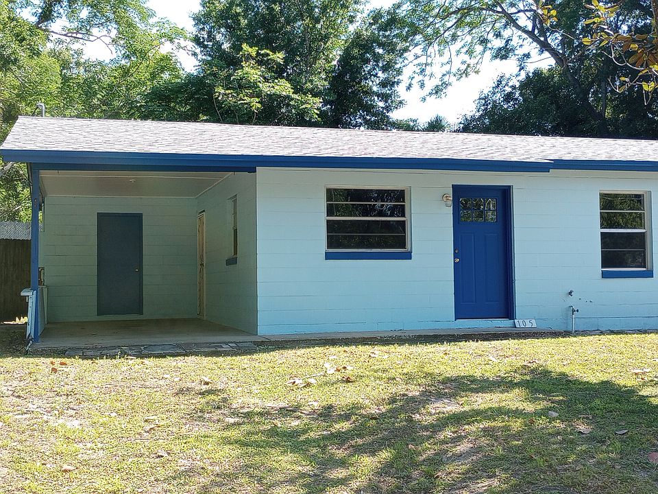 Carport, patio and fenced-in back yard.