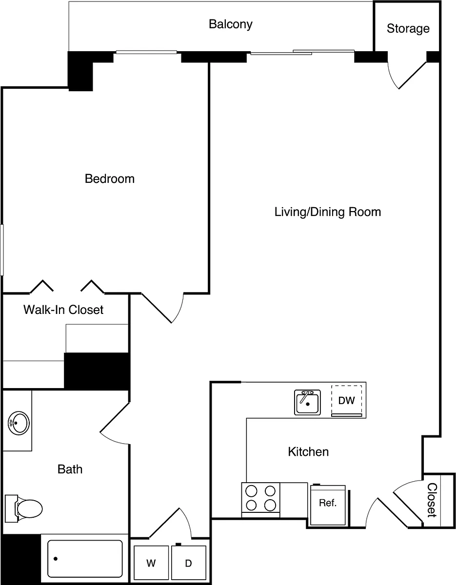 Floor plan Potomac