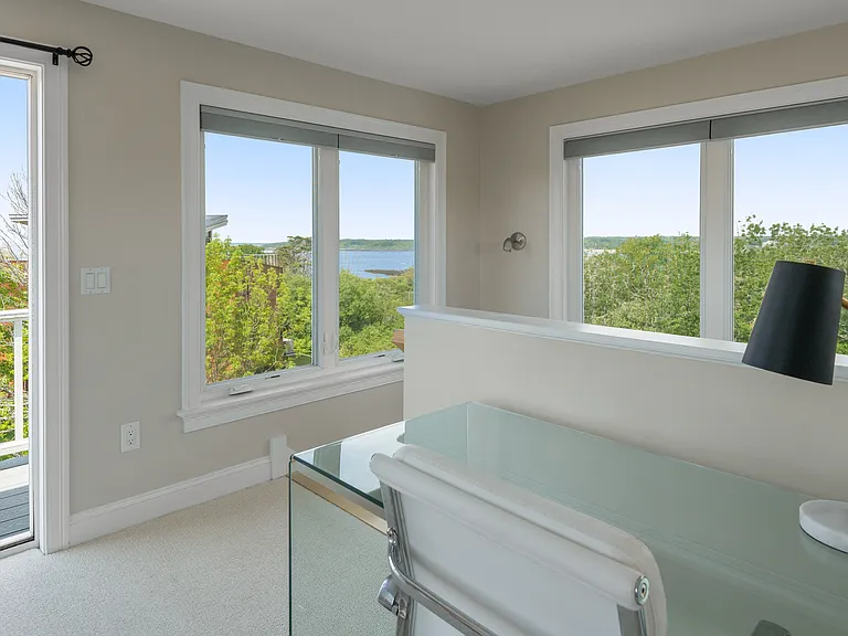 the 4th floor office with the panoramic views of the ocean