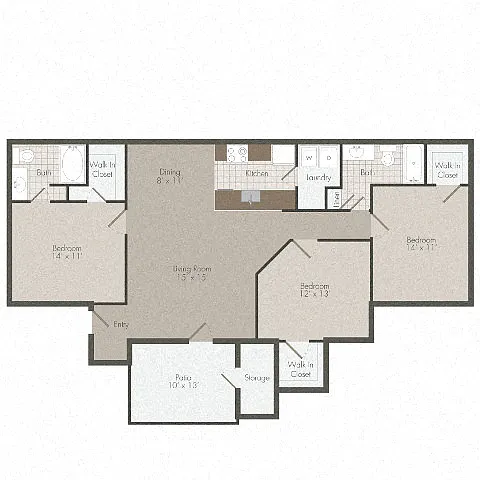 Floor plan Classic Sunflower