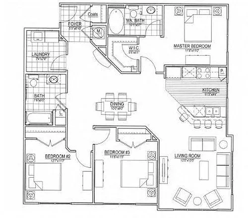 Floor plan D1HC