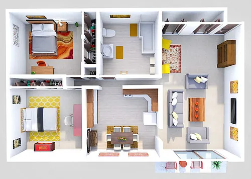 Floor plan Wilson