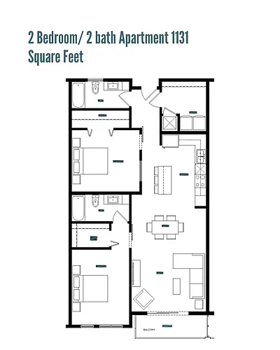 Floor plan H
