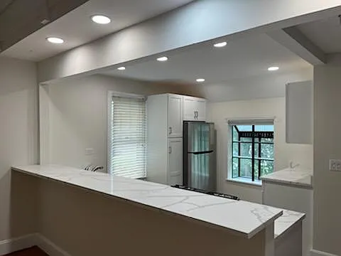 Family Room adjacent to the Kitchen