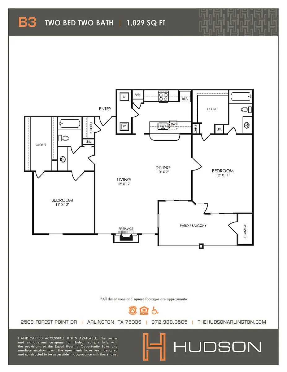 Floor plan B3 Renovated