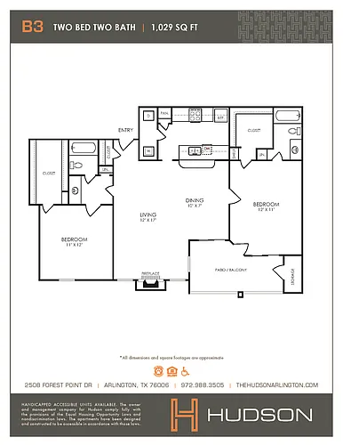 Floor plan B3 Renovated