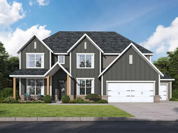 Dewhurst 3-Car Plan, The Manor at Gainesville Township