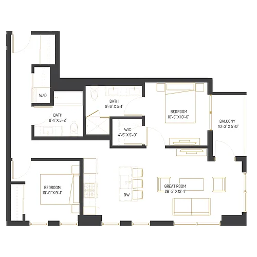 Floor plan D2