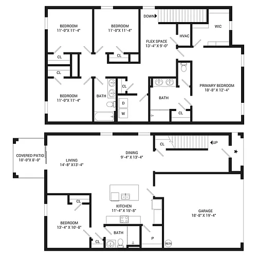 Floor plan Robie