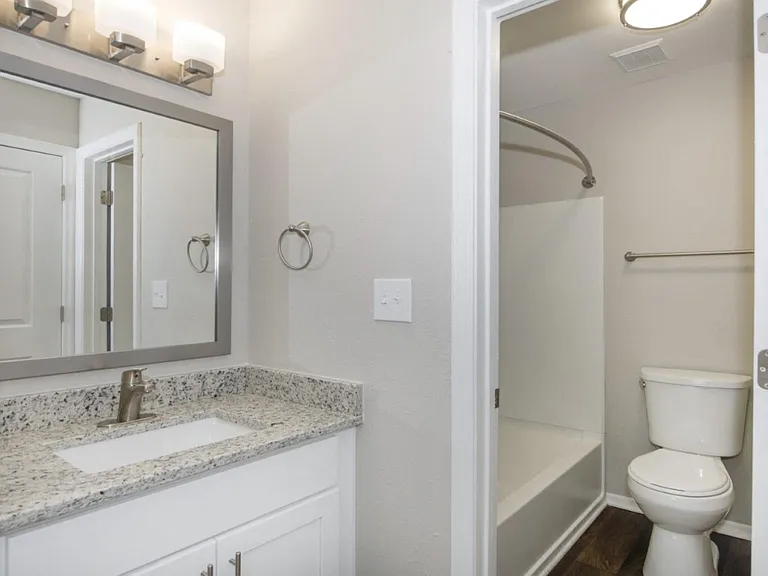 Renovated Townhome Bath