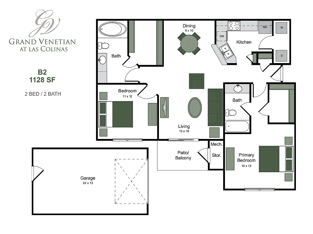 Floor plan B2
