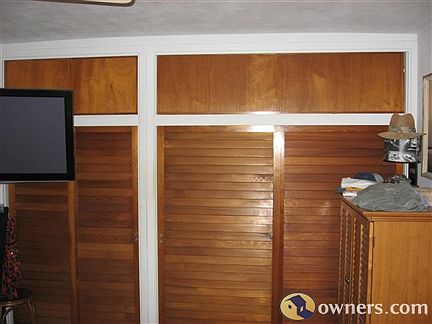 closets in all bedrooms upper & lowers