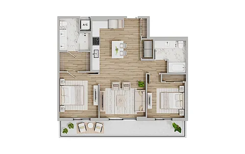 Floor plan Cosmos H