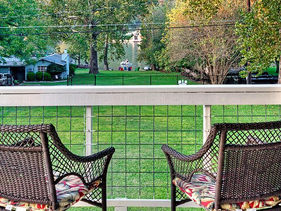 Clear view to the lake from your easy chair (and all the windows and sliding glass doors on this side of the house!)
