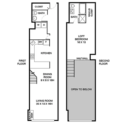 Floor plan Locust Premier