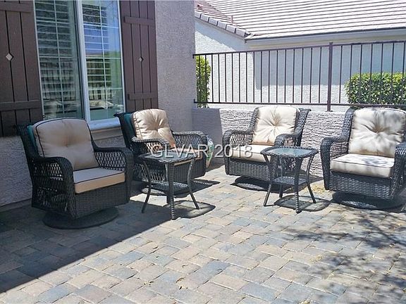 Enjoy your newly built front courtyard accented by pavers.